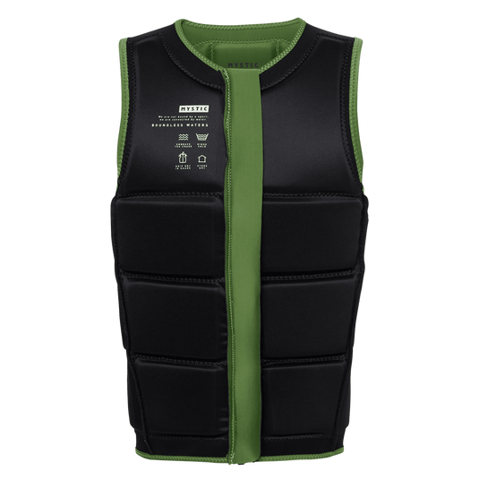 Star Impact Vest Fzip Wake - Soft Green - 2025