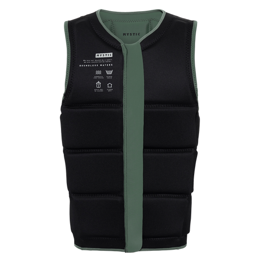 Star Impact Vest Fzip Wake CE - Dark Olive - 2024