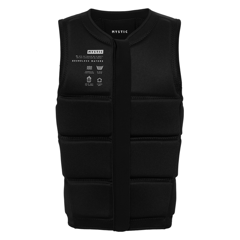 Load image into Gallery viewer, Star Impact Vest Fzip Wake CE - Black - 2025
