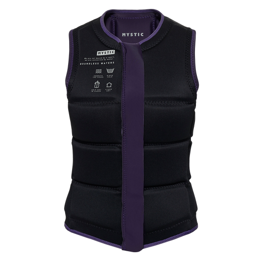 Star Impact Vest Fzip Wake Women - Deep Purple - 2024