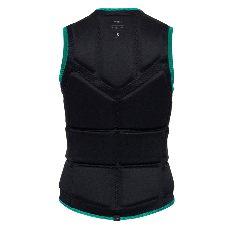 Load image into Gallery viewer, Star Impact Vest Fzip Wake Women - Green - 2025
