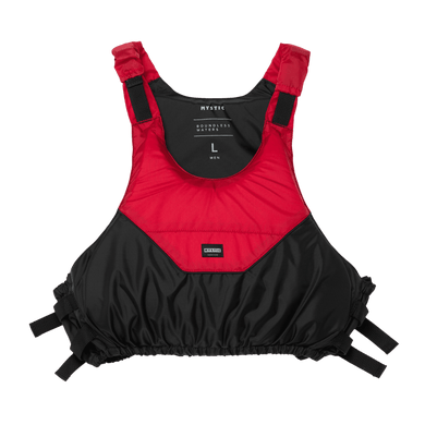Star Floatation Vest Zipfree - Black / Red - 2025