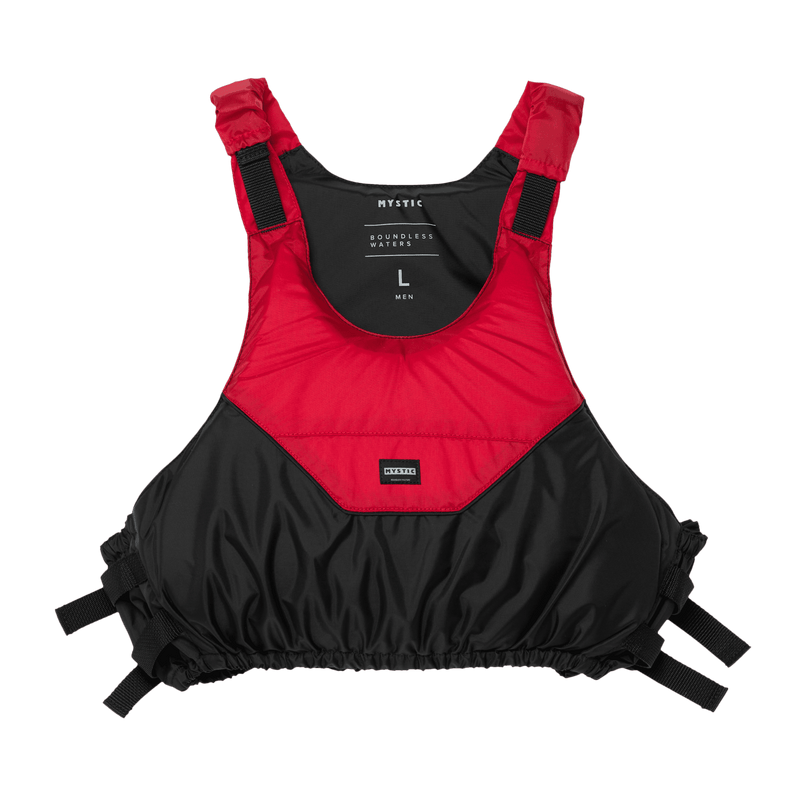 Load image into Gallery viewer, Star Floatation Vest Zipfree - Black / Red - 2025
