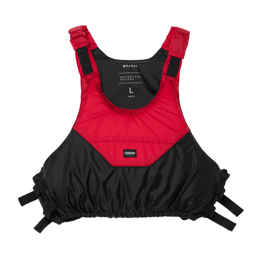Star Floatation Vest Zipfree - Black / Red - 2025
