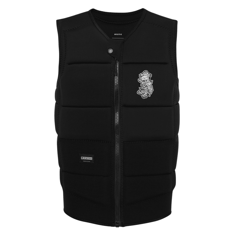 Load image into Gallery viewer, Poseidon Trent Stuckey Impact Vest Fzip Wake - Black - 2025
