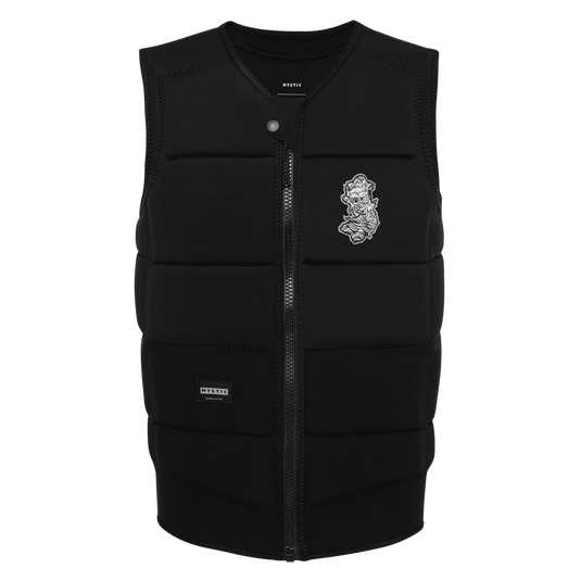 Poseidon Trent Stuckey Impact Vest Fzip Wake - Black - 2025