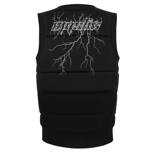 Poseidon Trent Stuckey Impact Vest Fzip Wake - Black - 2025