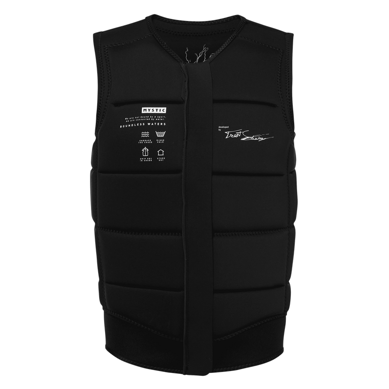 Load image into Gallery viewer, Poseidon Trent Stuckey Impact Vest Fzip Wake - Black - 2025
