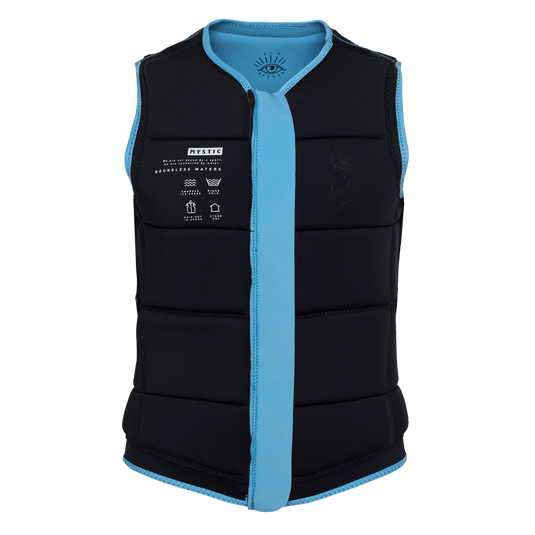 Zodiac Impact Vest Fzip Wake Women - Powder Blue - 2025