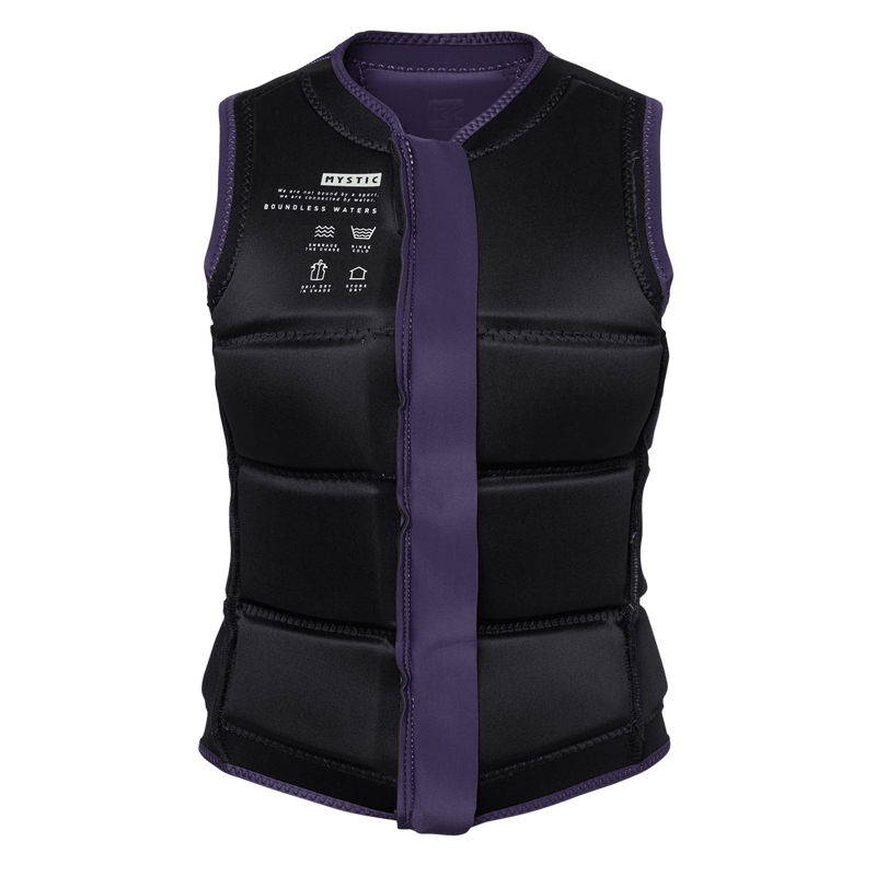 Load image into Gallery viewer, Evoke Impact Vest Fzip Wake Women - Purple - 2025
