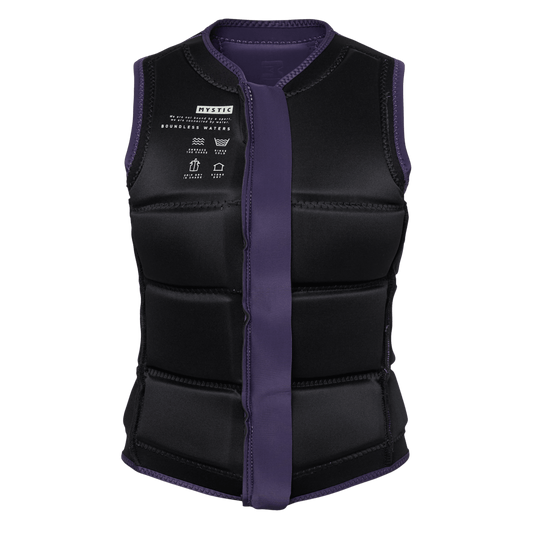 Evoke Impact Vest Fzip Wake Women - Purple - 2025