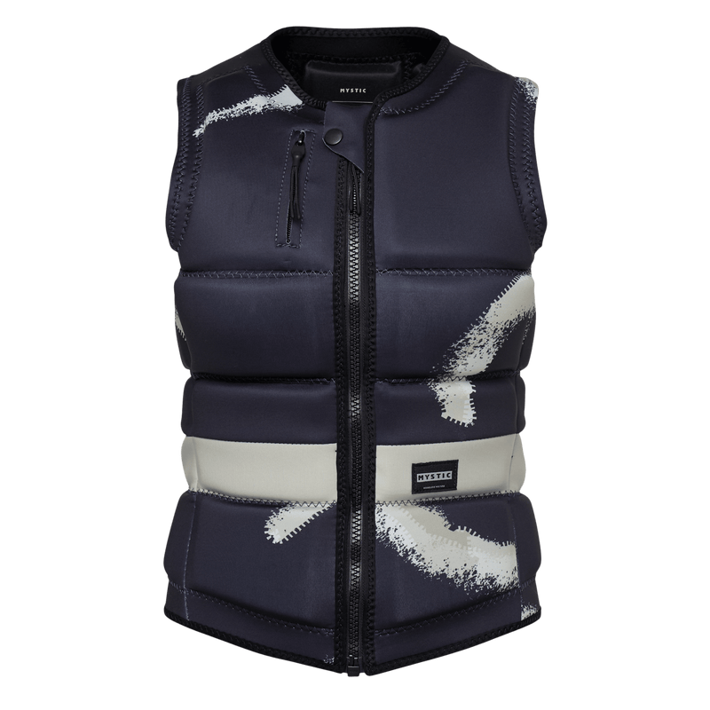 Load image into Gallery viewer, Evoke Impact Vest Fzip Wake Women - Black Allover - 2025
