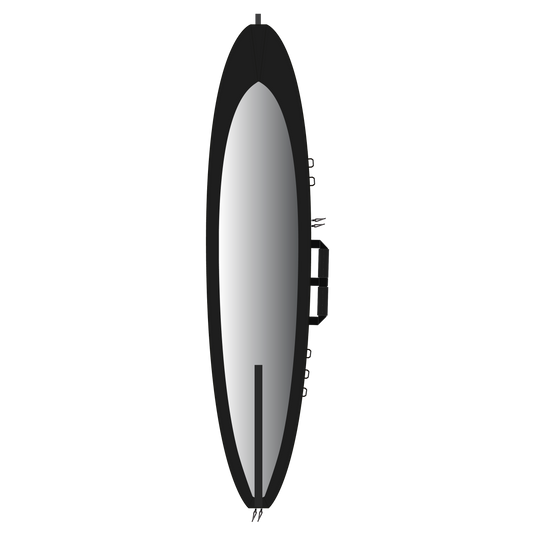 Patrol Day Cover Downwind Foilboard - 208 x 47cm - Black - 2025