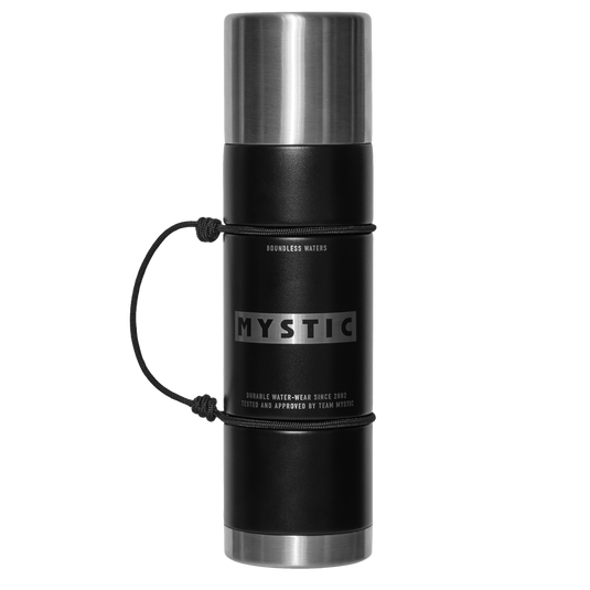Mystic Mizu Thermos Flask - Black / Silver - 2025