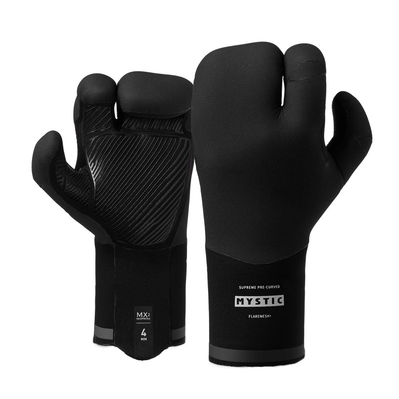 Load image into Gallery viewer, Supreme Glove 4mm Lobster Precurved - WIND - Black - 2025
