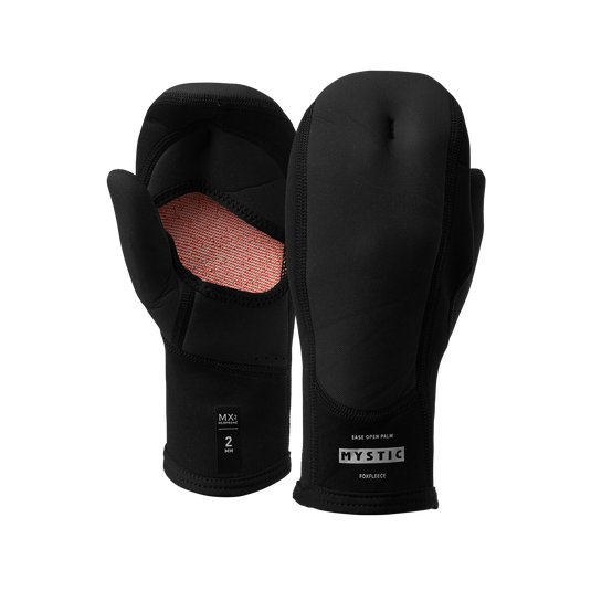 Ease Glove 2mm Open Palm - WIND - Black - 2025