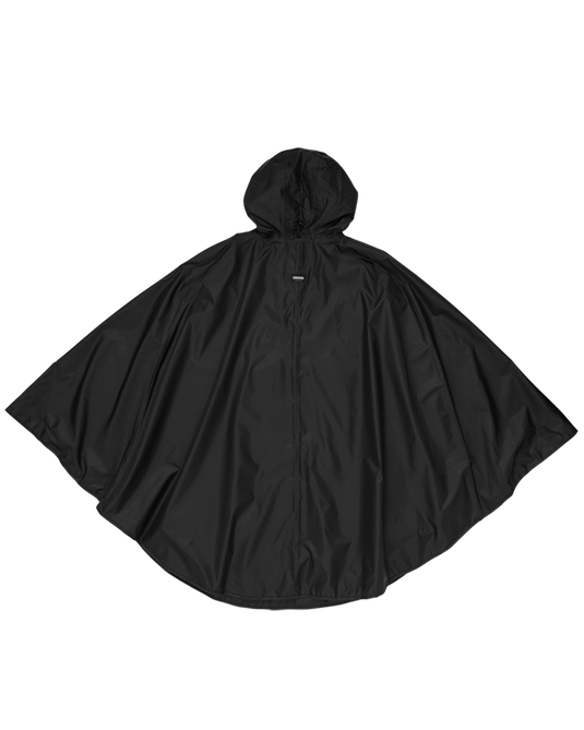 Rain Poncho - Black - 2026