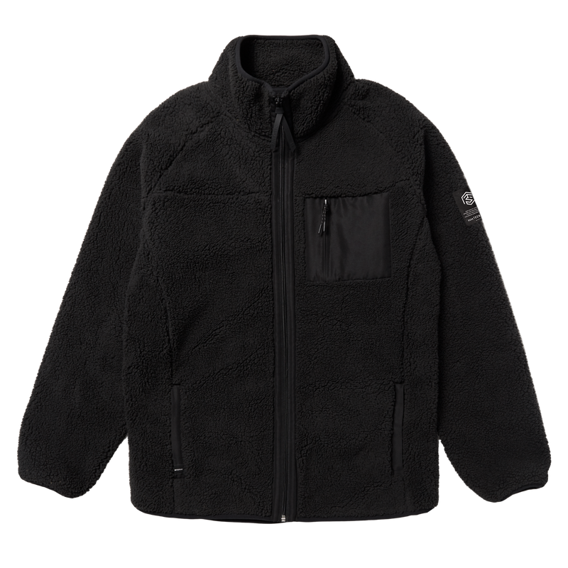 Load image into Gallery viewer, DTS Fleece Zip Thru Sweat - Black - 2026
