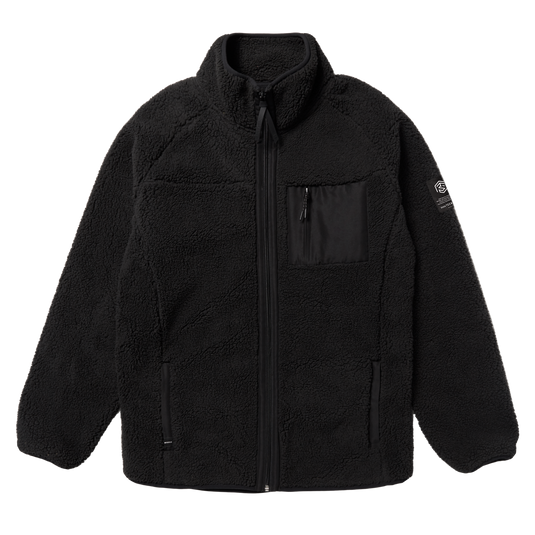 DTS Fleece Zip Thru Sweat - Black - 2026