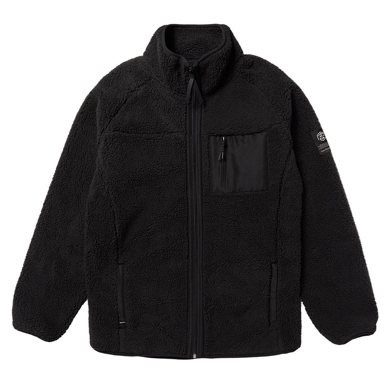 Load image into Gallery viewer, Dark Tech Series Teddy Zip thru - Black - 2026
