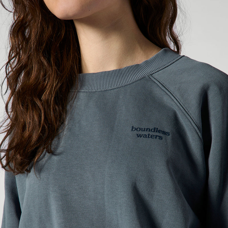 Load image into Gallery viewer, Enroute Crew Sweat - Tidal Blue - 2026
