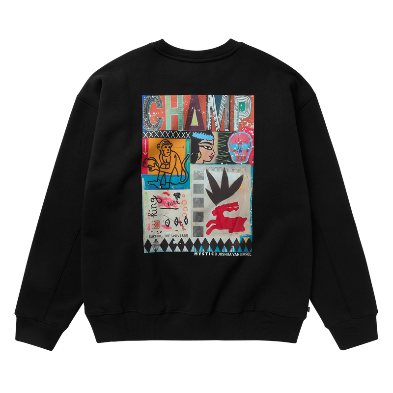 Load image into Gallery viewer, Funk Crew Sweat - Black - 2025

