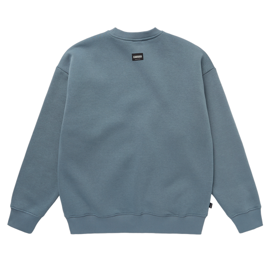 Brand Crew Sweat - Tidal Blue - 2026