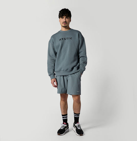 Brand Crew Sweat - Tidal Blue - 2026