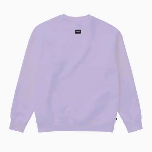Brand Crew Sweat - Lilac - 2025
