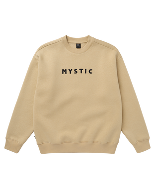 Brand Crew Sweat - Pale Khaki - 2026