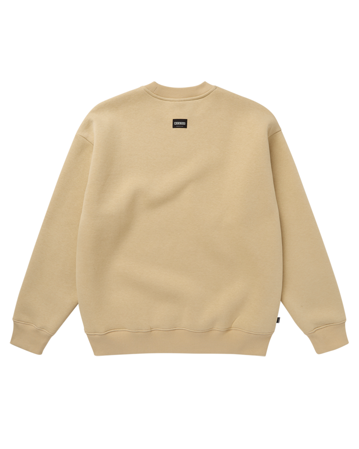 Load image into Gallery viewer, Brand Crew Sweat - Pale Khaki - 2026
