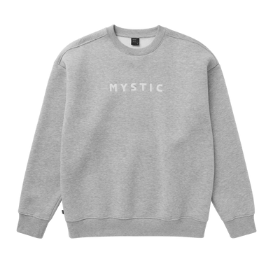 Brand Crew Sweat - Light Grey Melee - 2025