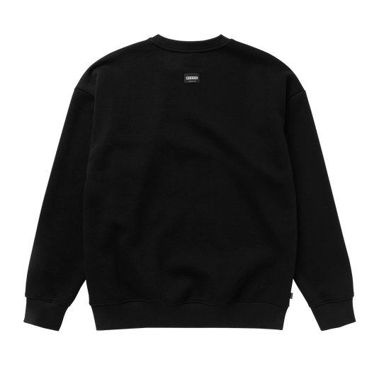 Brand Crew Sweat - Black - 2026