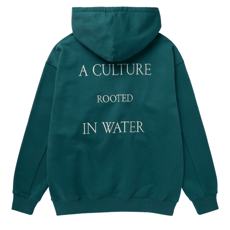 Load image into Gallery viewer, Rooted Hood Sweat - Teal - 2025

