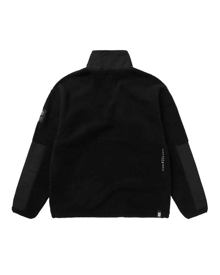 Load image into Gallery viewer, DTS Fleece Half Zip Sweat - Black - 2026
