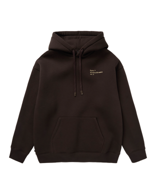 Heartsease Hood Sweat - Dark Brown - 2026