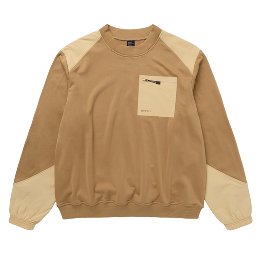 Conflux Crew Sweat - Slate Brown - 2026