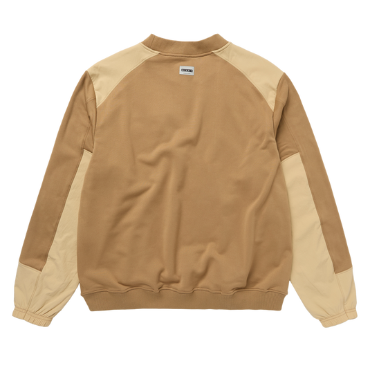 Conflux Crew Sweat - Slate Brown - 2026