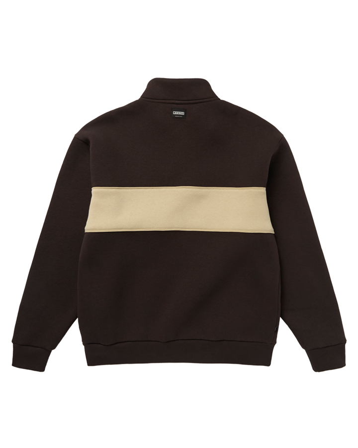 Load image into Gallery viewer, Slate Half Zip Sweat - Dark Brown - 2026
