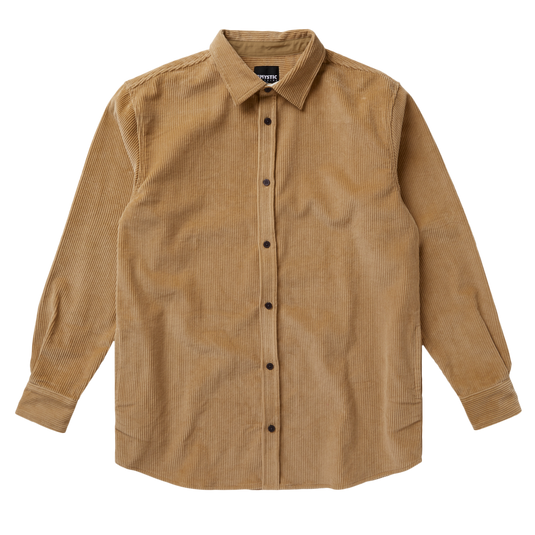 Corduroy Shirt - Slate Brown - 2025