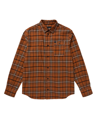 The Check Shirt - Golden Brown - 2026