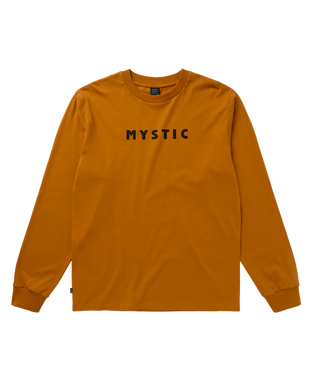 Brand L/S Tee - Golden Brown - 2026