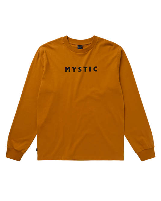 Brand L/S Tee - Golden Brown - 2026
