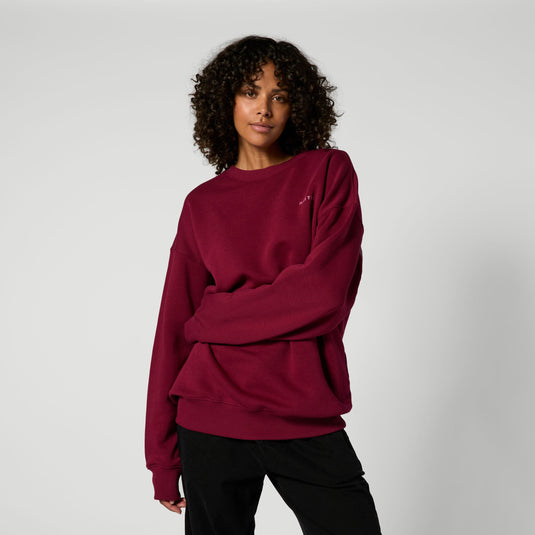 Profile Crew Sweat - Berry - 2026