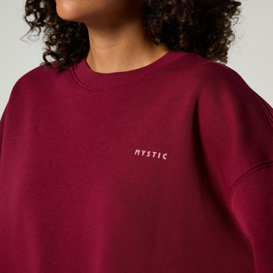 Profile Crew Sweat - Berry - 2026