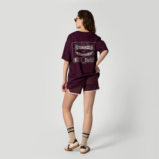Concept SB1 Tee - Oxblood Red - 2026
