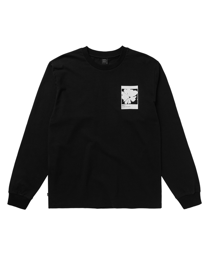Load image into Gallery viewer, Heartsease L/S Tee - Black - 2026
