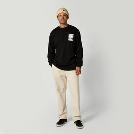 Heartsease L/S Tee - Black - 2026