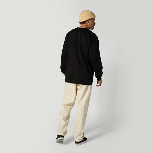 Heartsease L/S Tee - Black - 2026