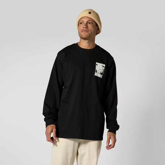 Heartsease L/S Tee - Black - 2026